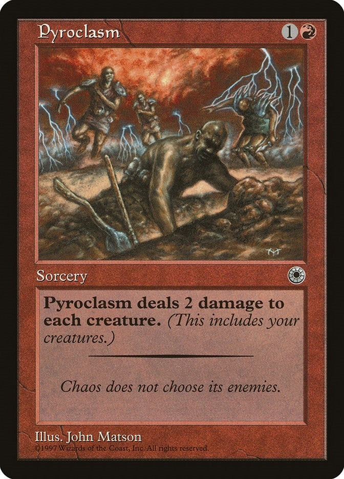 Image for Pyroclasm (POR) - Magic: The Gathering