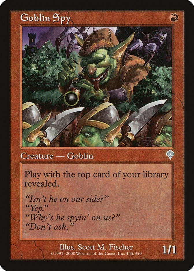 Image for Goblin Spy (145) (INV) - Magic: The Gathering