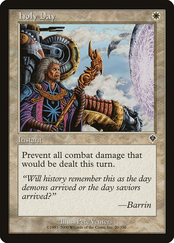 Image for Holy Day (20) (INV) - Magic: The Gathering
