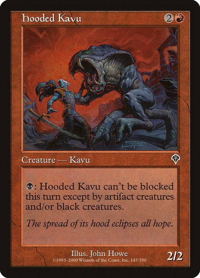 Image for Hooded Kavu (147) (INV) - Magic: The Gathering