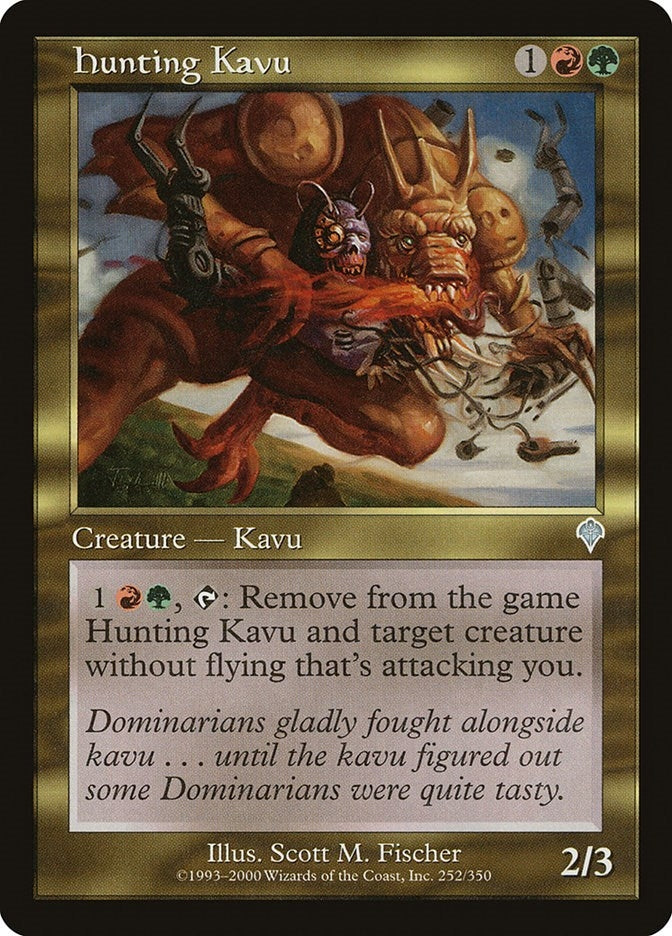 Image for Hunting Kavu (252) (INV) - Magic: The Gathering