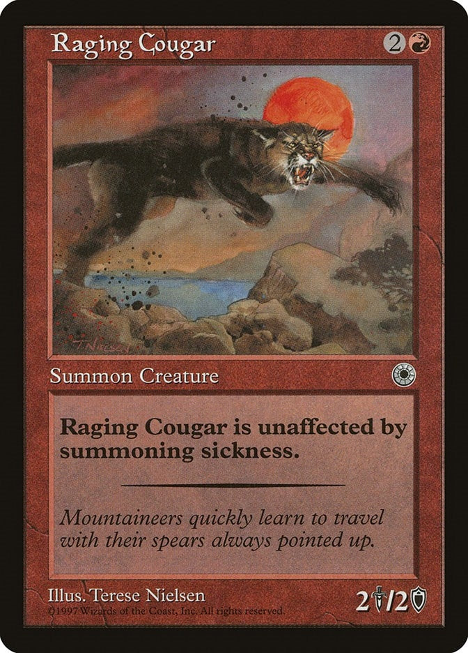 Image for Raging Cougar (POR) - Magic: The Gathering
