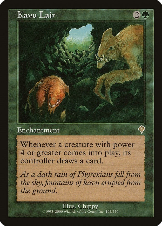 Image for Kavu Lair (193) (INV) - Magic: The Gathering