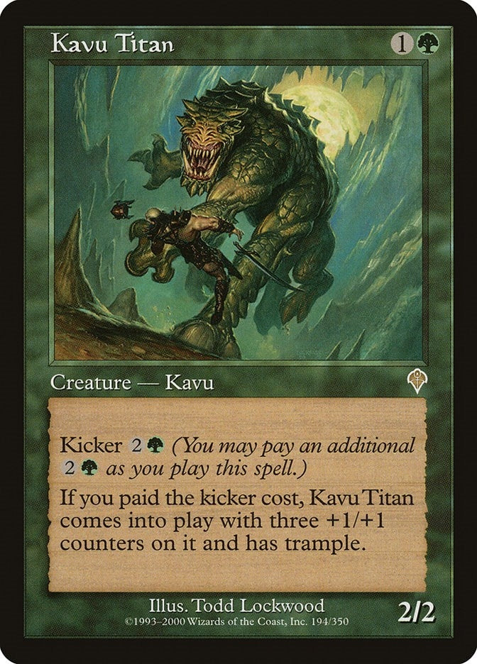 Image for Kavu Titan (194) (INV) - Magic: The Gathering