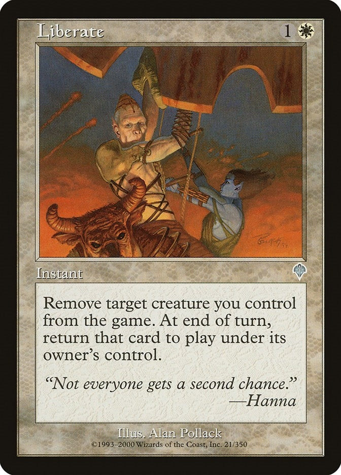 Image for Liberate (21) (INV) - Magic: The Gathering