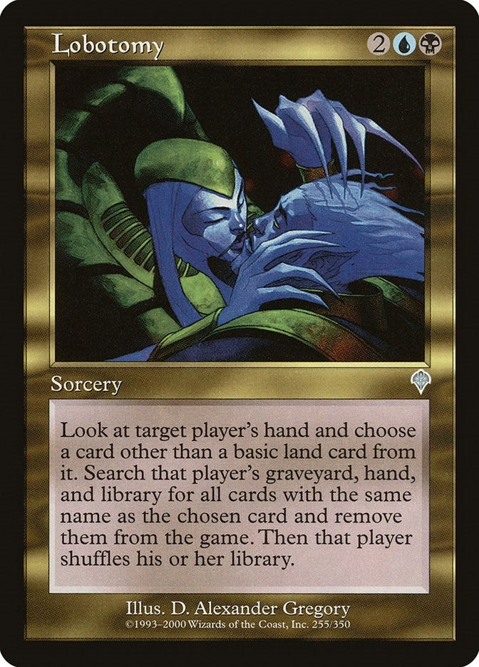 Image for Lobotomy (255) (INV) - Magic: The Gathering
