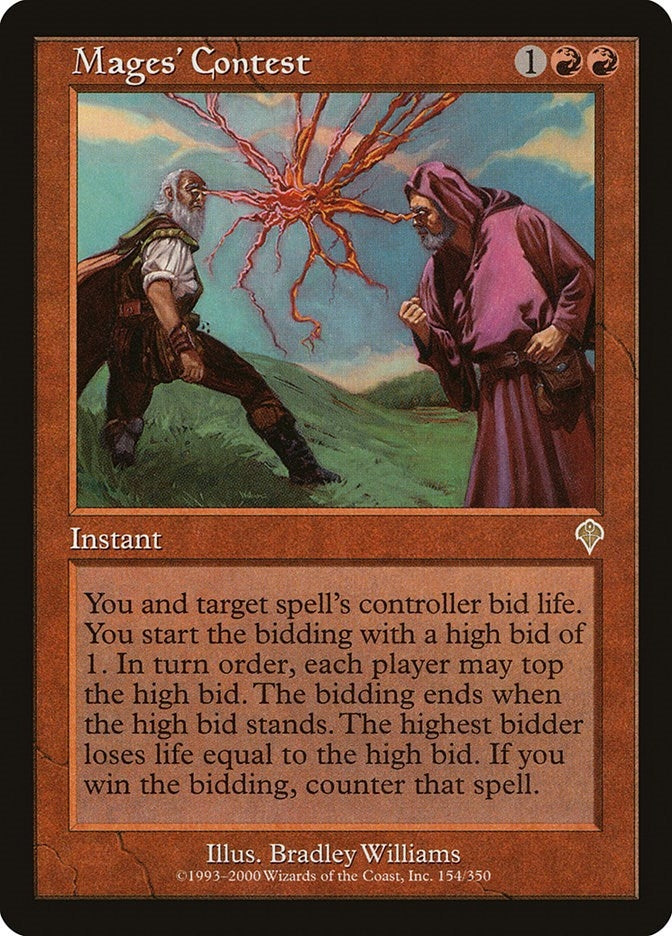 Image for Mages' Contest (154) (INV) - Magic: The Gathering