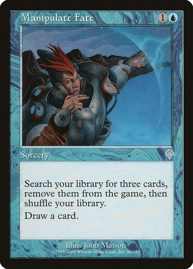 Image for Manipulate Fate (60) (INV) - Magic: The Gathering