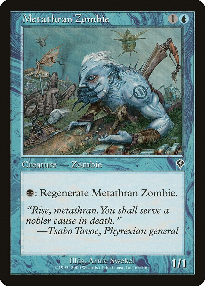 Image for Metathran Zombie (63) (INV) - Magic: The Gathering