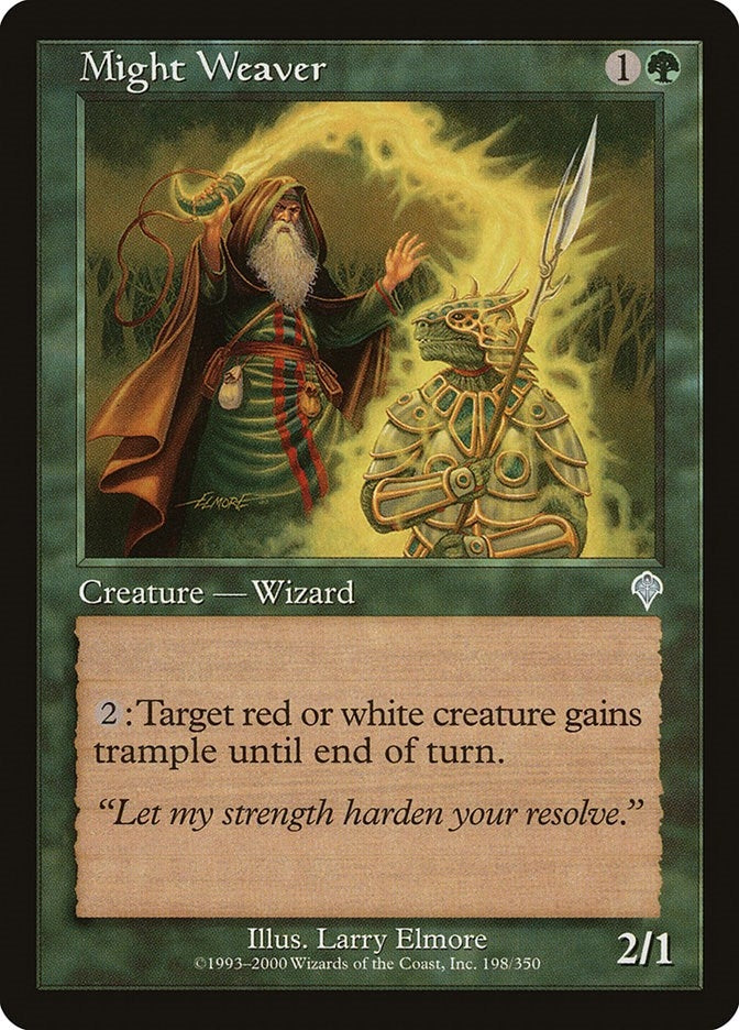 Image for Might Weaver (198) (INV) - Magic: The Gathering