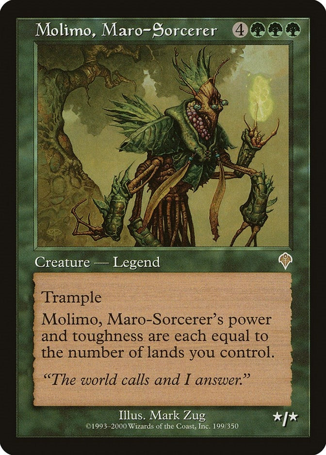Image for Molimo, Maro-Sorcerer (199) (INV) - Magic: The Gathering