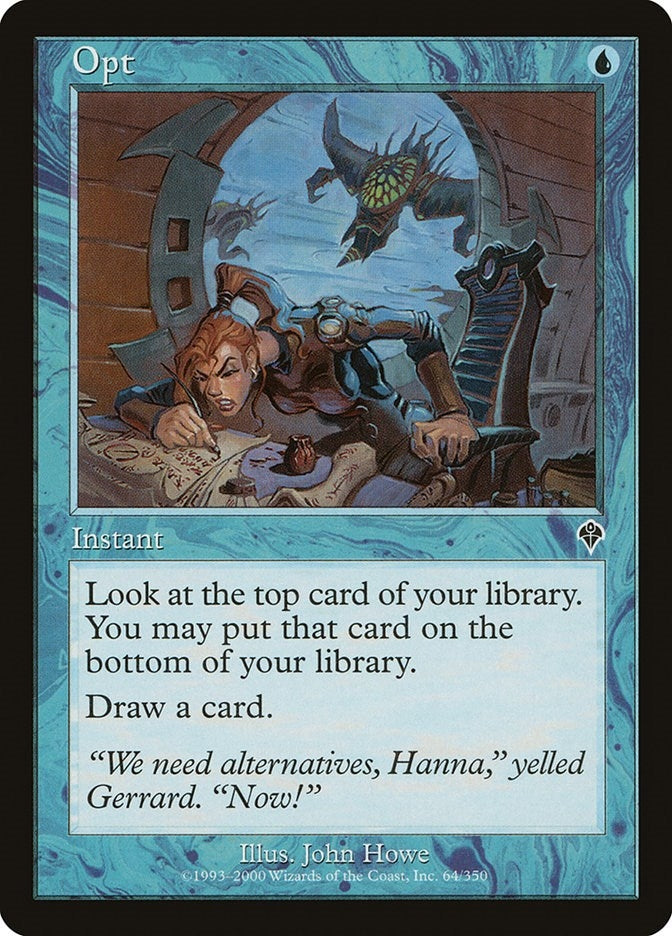 Image for Opt (64) (INV) - Magic: The Gathering