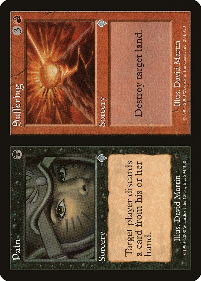 Image for Pain // Suffering (294) (INV) - Magic: The Gathering
