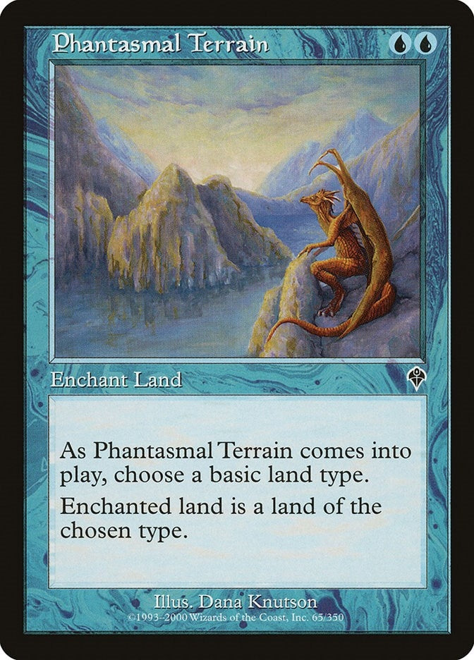 Image for Phantasmal Terrain (65) (INV) - Magic: The Gathering
