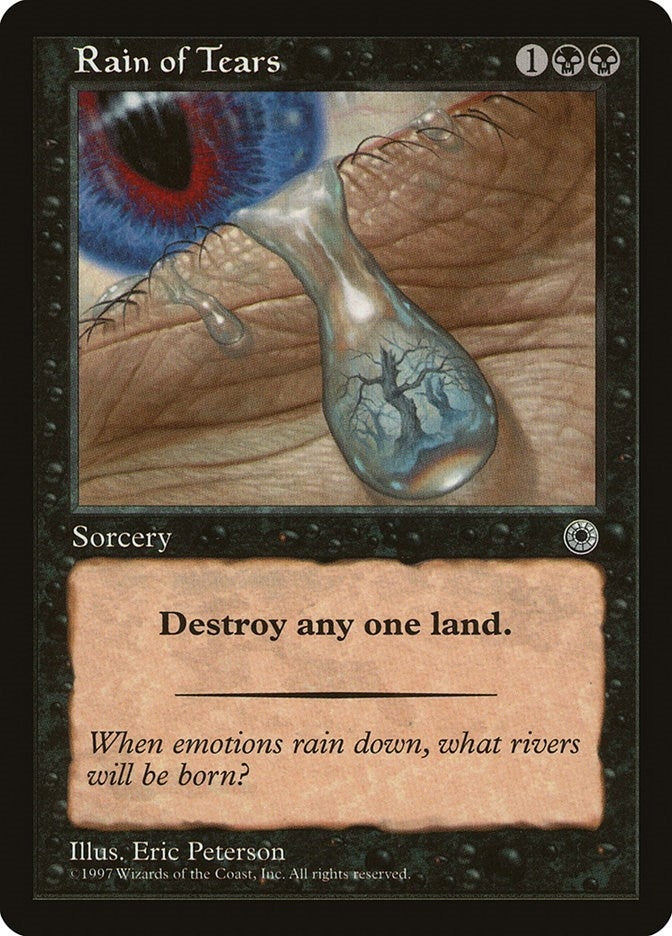 Image for Rain of Tears (POR) - Magic: The Gathering