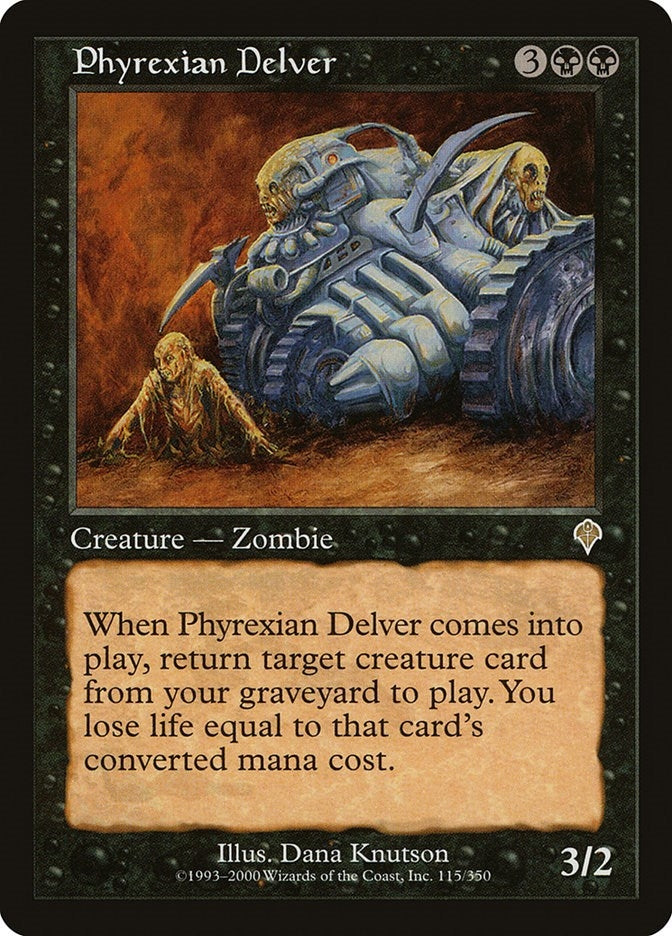 Image for Phyrexian Delver (115) (INV) - Magic: The Gathering