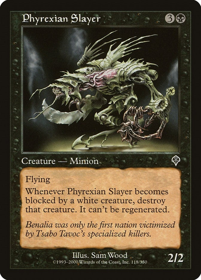 Image for Phyrexian Slayer (118) (INV) - Magic: The Gathering