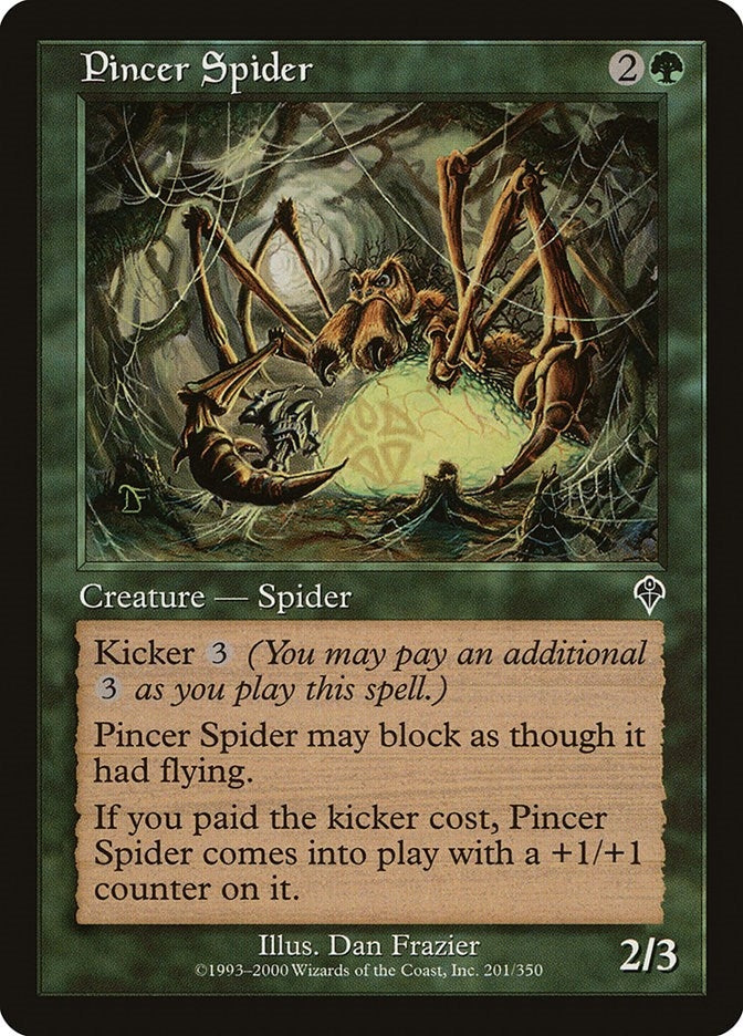 Image for Pincer Spider (201) (INV) - Magic: The Gathering