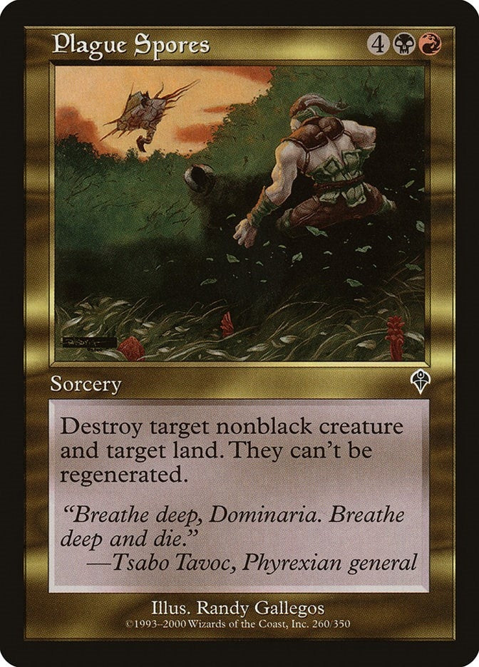 Image for Plague Spores (260) (INV) - Magic: The Gathering