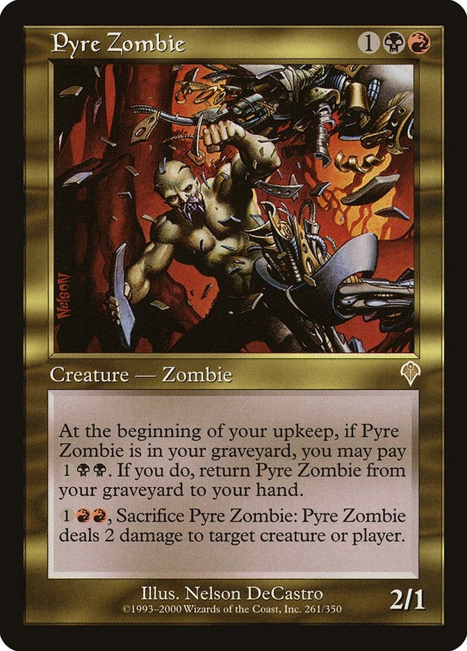 Image for Pyre Zombie (261) (INV) - Magic: The Gathering