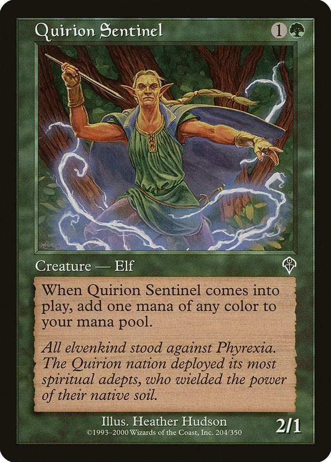 Image for Quirion Sentinel (204) (INV) - Magic: The Gathering