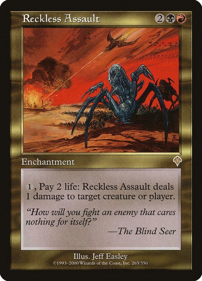 Image for Reckless Assault (263) (INV) - Magic: The Gathering