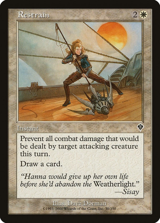 Image for Restrain (30) (INV) - Magic: The Gathering