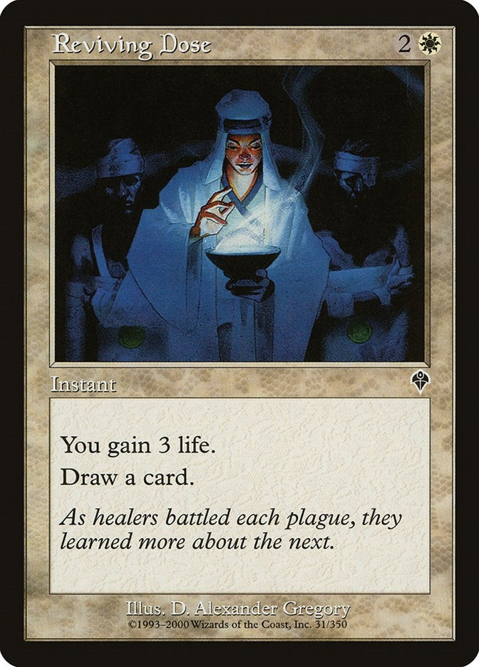 Image for Reviving Dose (31) (INV) - Magic: The Gathering