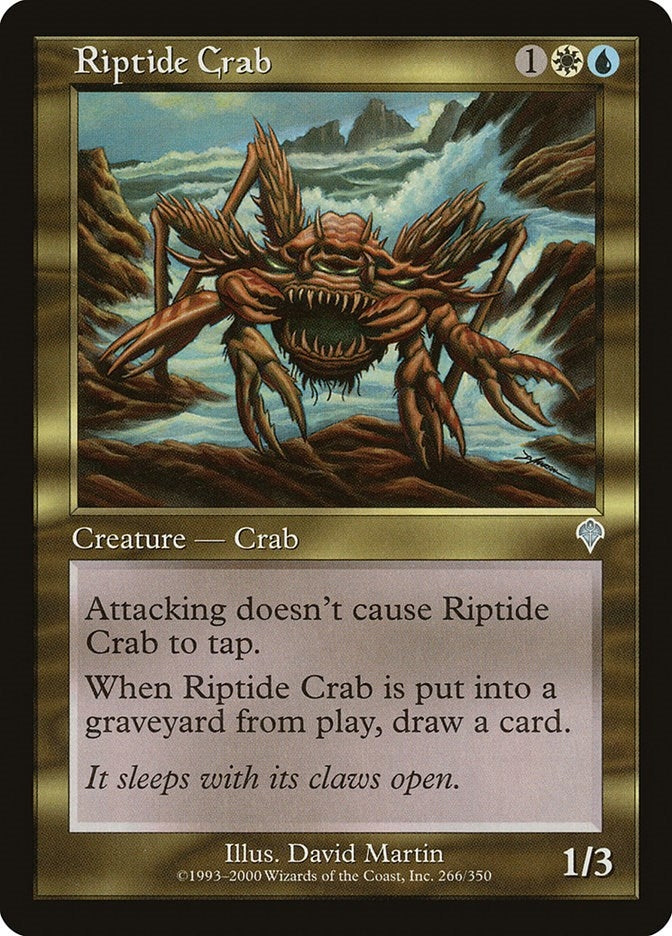 Image for Riptide Crab (266) (INV) - Magic: The Gathering