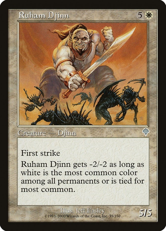 Image for Ruham Djinn (35) (INV) - Magic: The Gathering