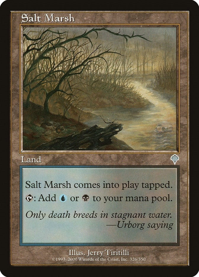 Image for Salt Marsh (326) (INV) - Magic: The Gathering