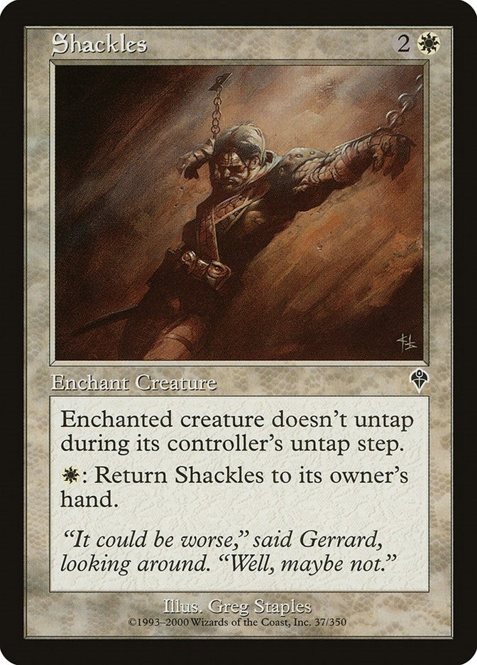 Image for Shackles (37) (INV) - Magic: The Gathering