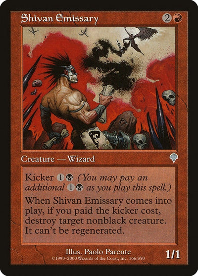 Shivan Emissary (166) (INV)
