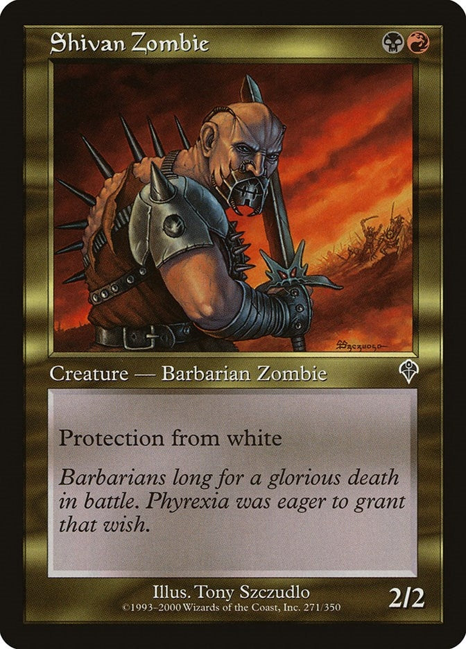Image for Shivan Zombie (271) (INV) - Magic: The Gathering