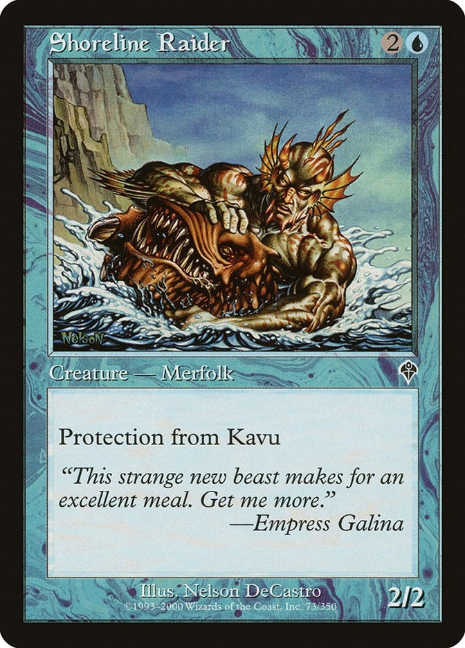 Image for Shoreline Raider (73) (INV) - Magic: The Gathering