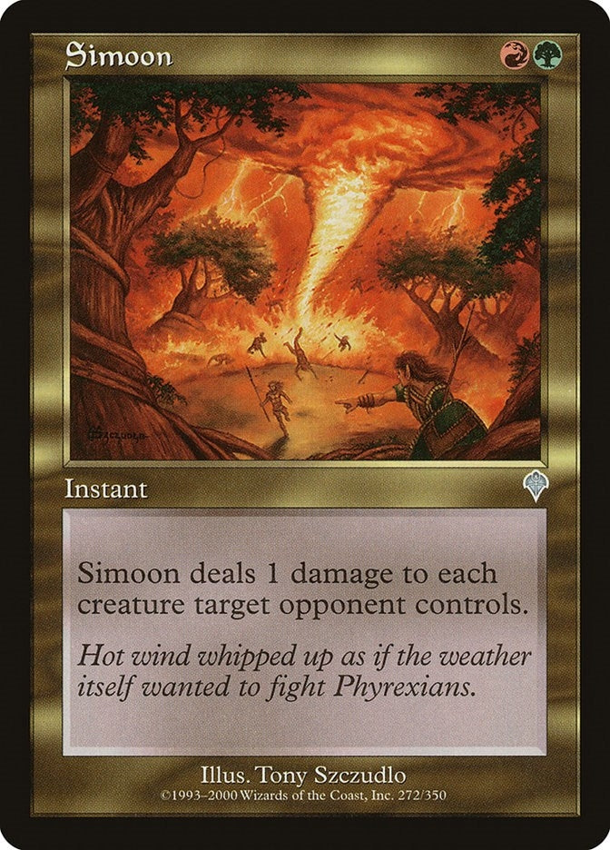 Image for Simoon (272) (INV) - Magic: The Gathering