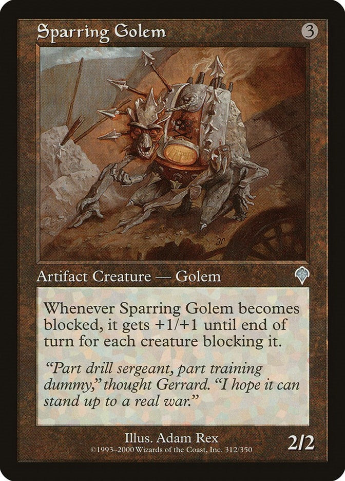 Image for Sparring Golem (312) (INV) - Magic: The Gathering