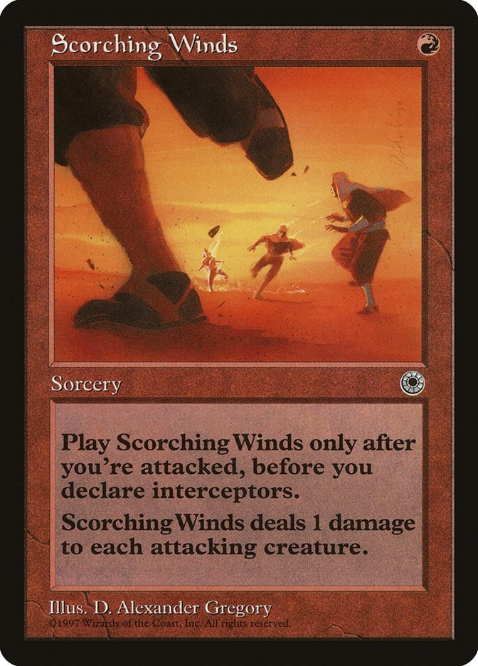 Image for Scorching Winds (POR) - Magic: The Gathering