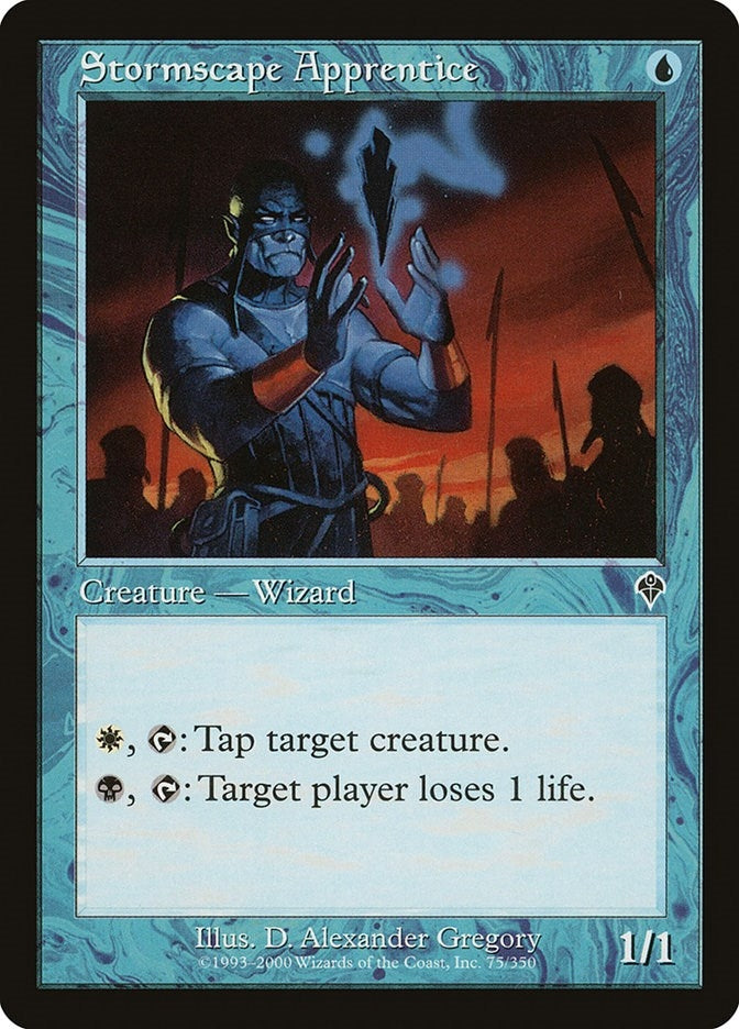 Image for Stormscape Apprentice (75) (INV) - Magic: The Gathering