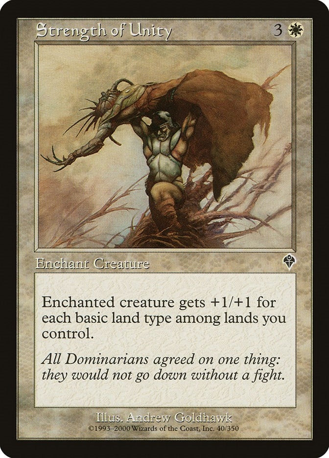 Image for Strength of Unity (40) (INV) - Magic: The Gathering