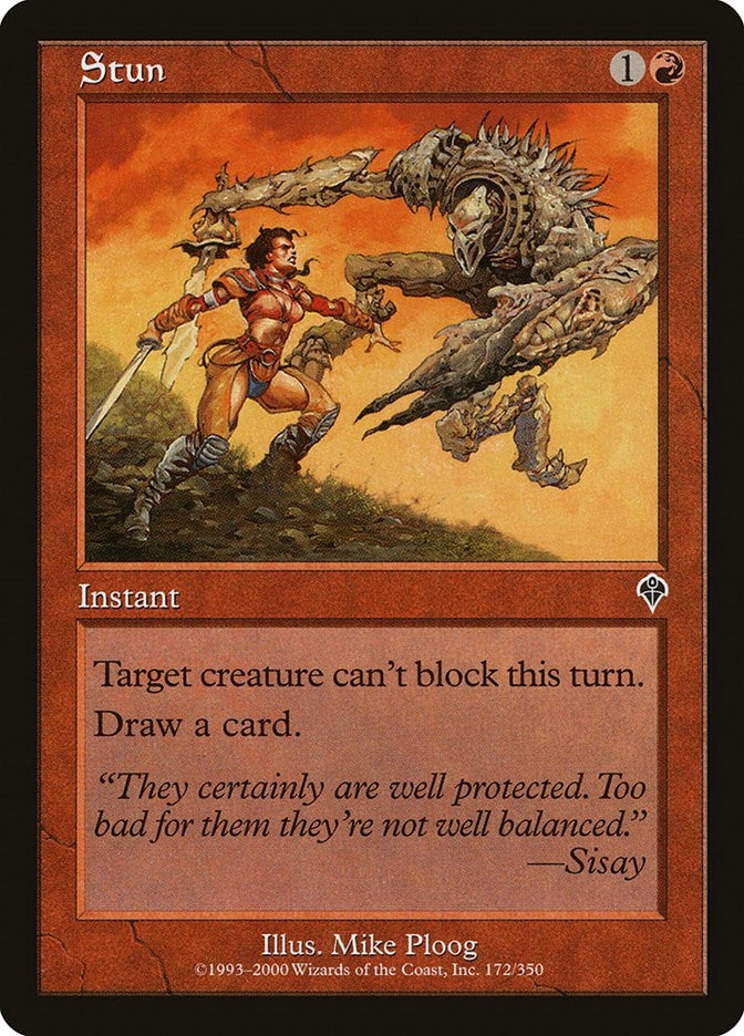 Image for Stun (172) (INV) - Magic: The Gathering