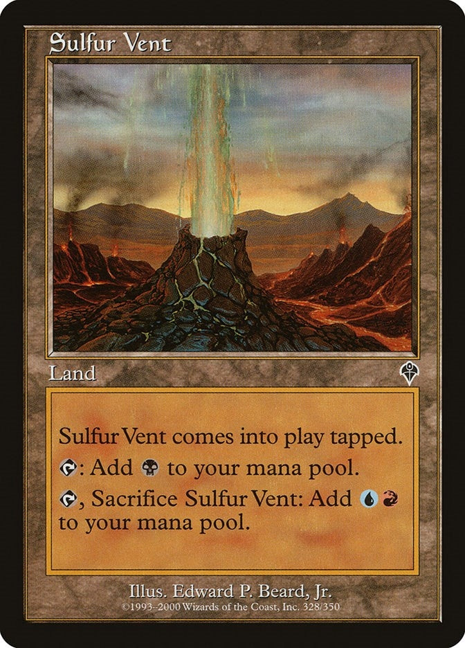 Image for Sulfur Vent (328) (INV) - Magic: The Gathering
