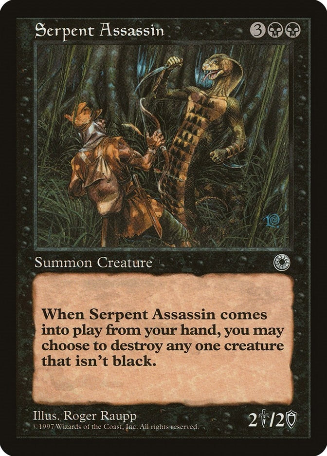 Image for Serpent Assassin (POR) - Magic: The Gathering