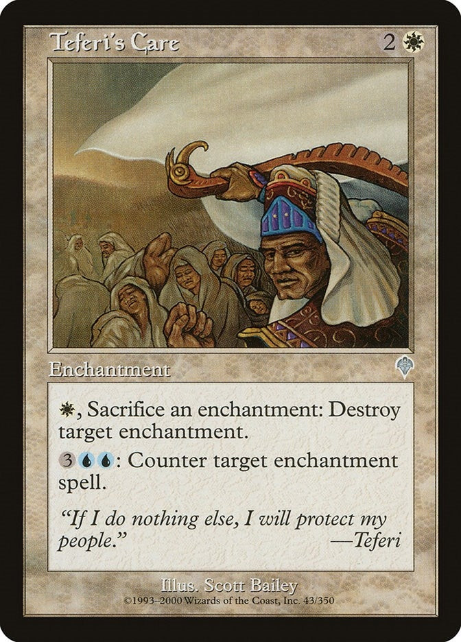 Image for Teferi's Care (43) (INV) - Magic: The Gathering