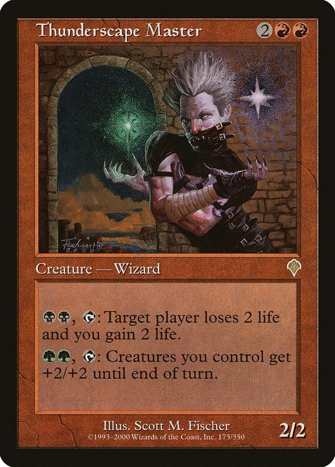 Image for Thunderscape Master (175) (INV) - Magic: The Gathering