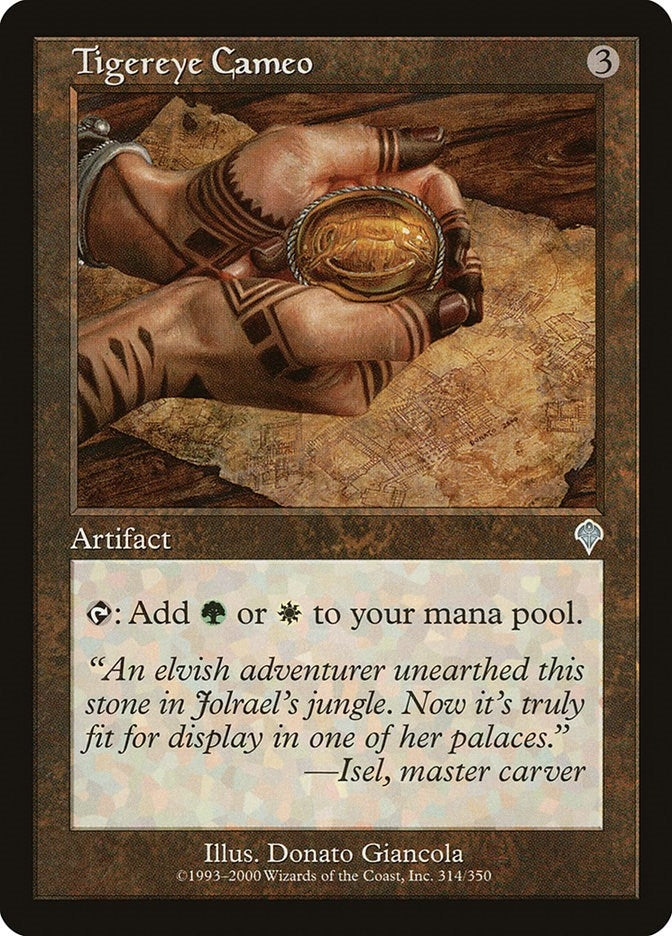 Image for Tigereye Cameo (314) (INV) - Magic: The Gathering