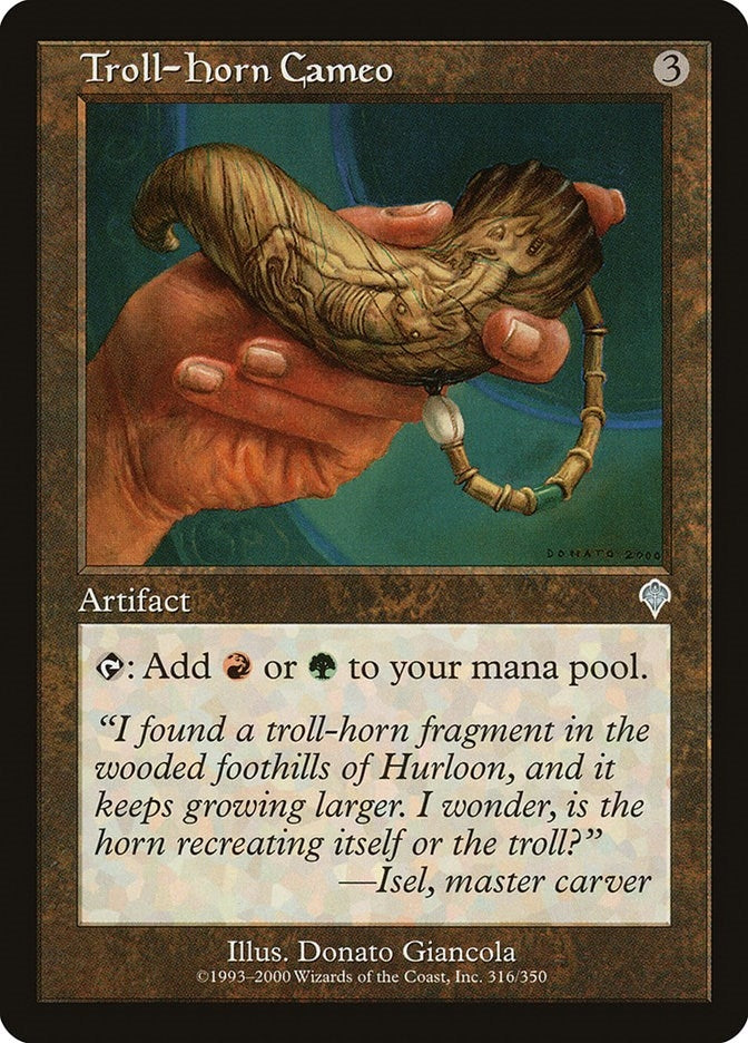 Image for Troll-Horn Cameo (316) (INV) - Magic: The Gathering