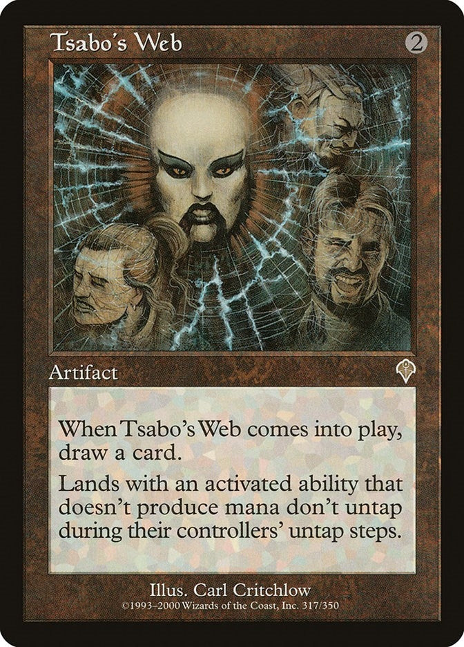 Image for Tsabo's Web (317) (INV) - Magic: The Gathering