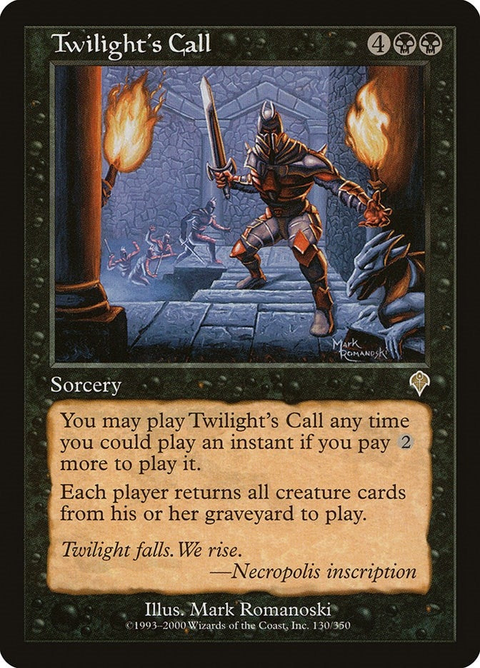 Image for Twilight's Call (130) (INV) - Magic: The Gathering