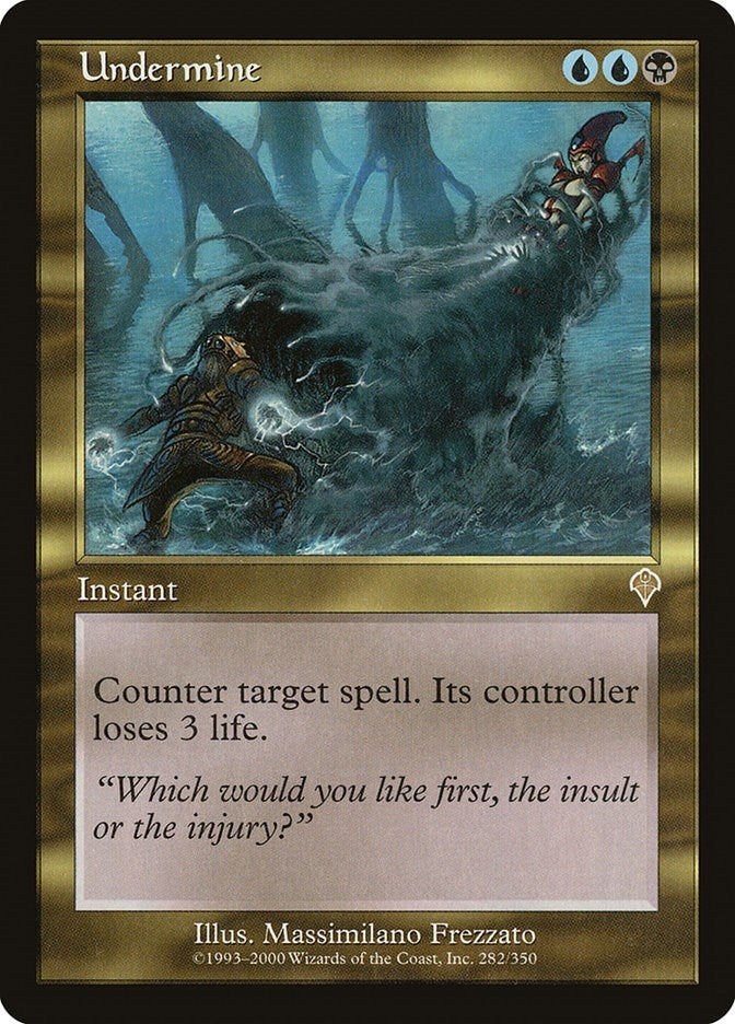 Image for Undermine (282) (INV) - Magic: The Gathering